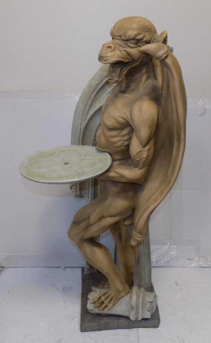 Design Toscano Large Heavy Duty Gothic Gargoyle Statue 36" High x 13" Wide