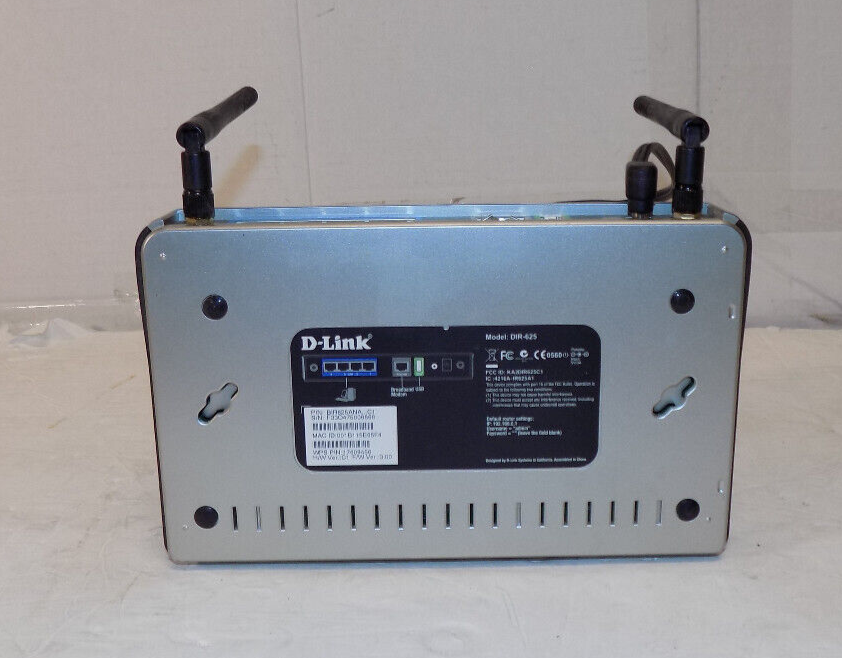 D-Link Wireless N Router 4-Port DIR-625
