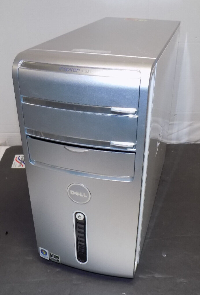 Dell Inspiron 531 Desktop PC AMD Athlon 64 x2 4GB Ram No Hard Drive