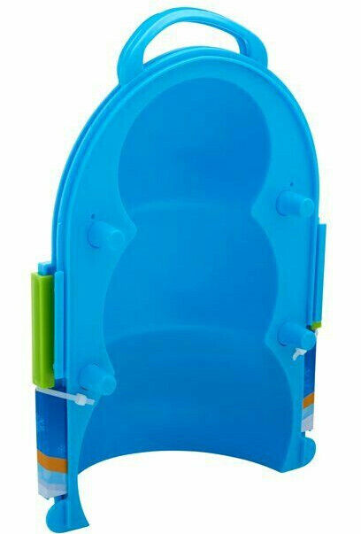 Ideal Sno-Buddy Snowman Easy Mold Snow Sculpture Maker Blue New