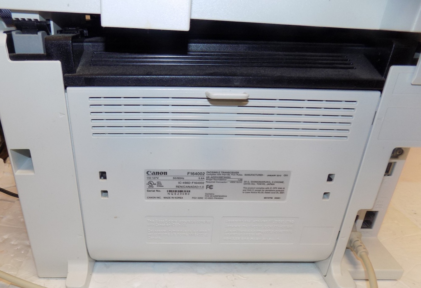 Canon Imageclass MF4890DW Monochrome Laser Printer All-in-One Tested