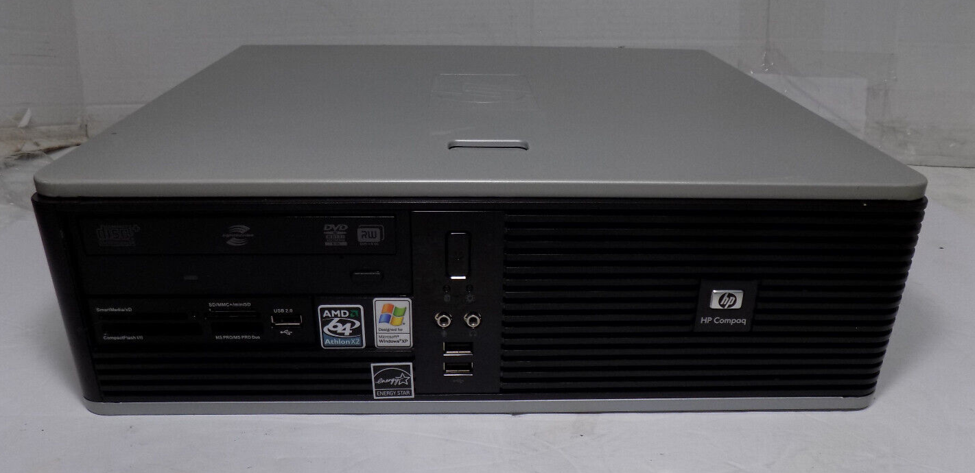 HP Compaq DC5750 Desktop Fresh Install Windows XP AMD Athlon X2