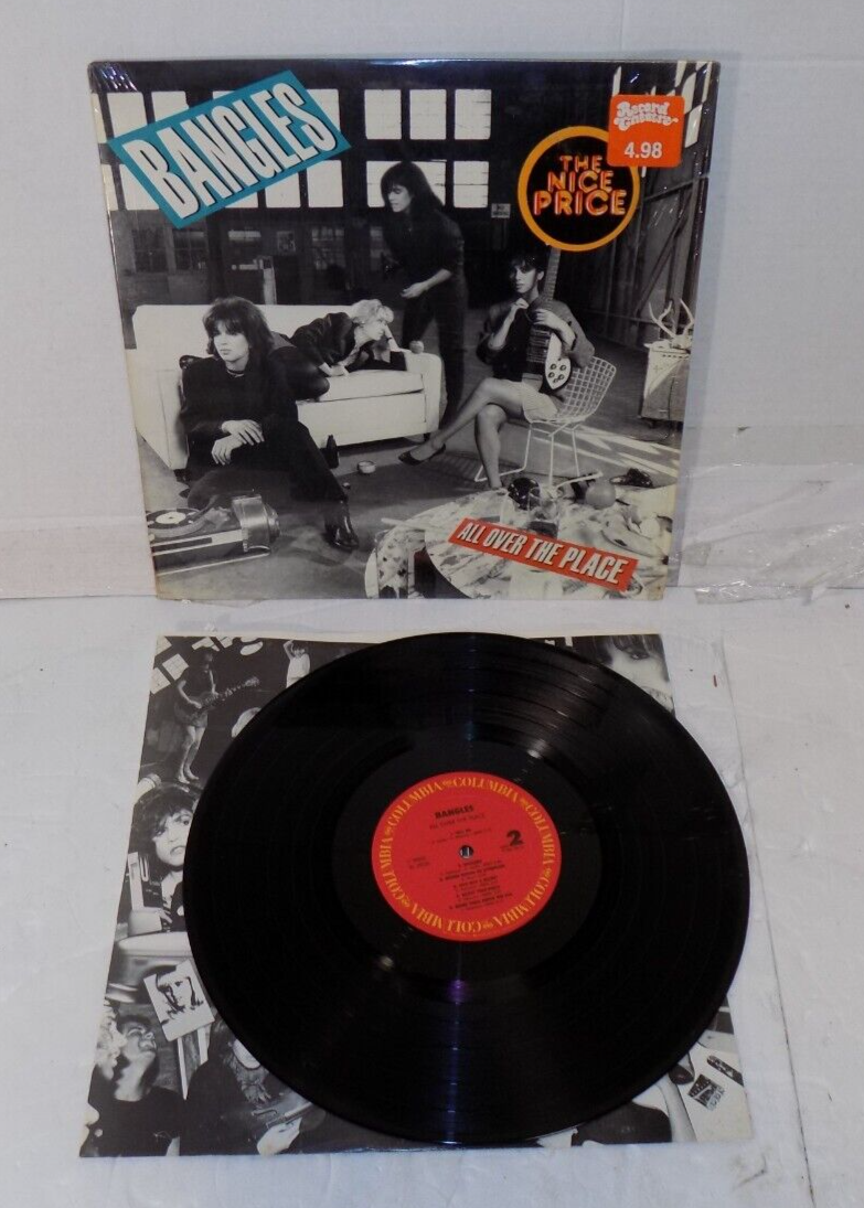 The Bangles All Over The Place LP Vinyl Record w/ Shrink PC 39220 1985 CBS VG