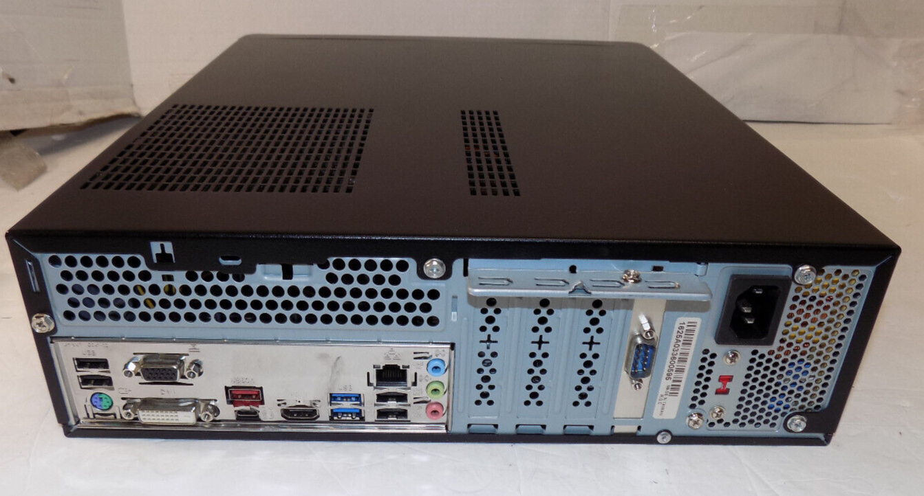 Custom Desktop PC Computer AMD AS-7600 Quad Core 8GB SFF 500GB SSD DVD-RW