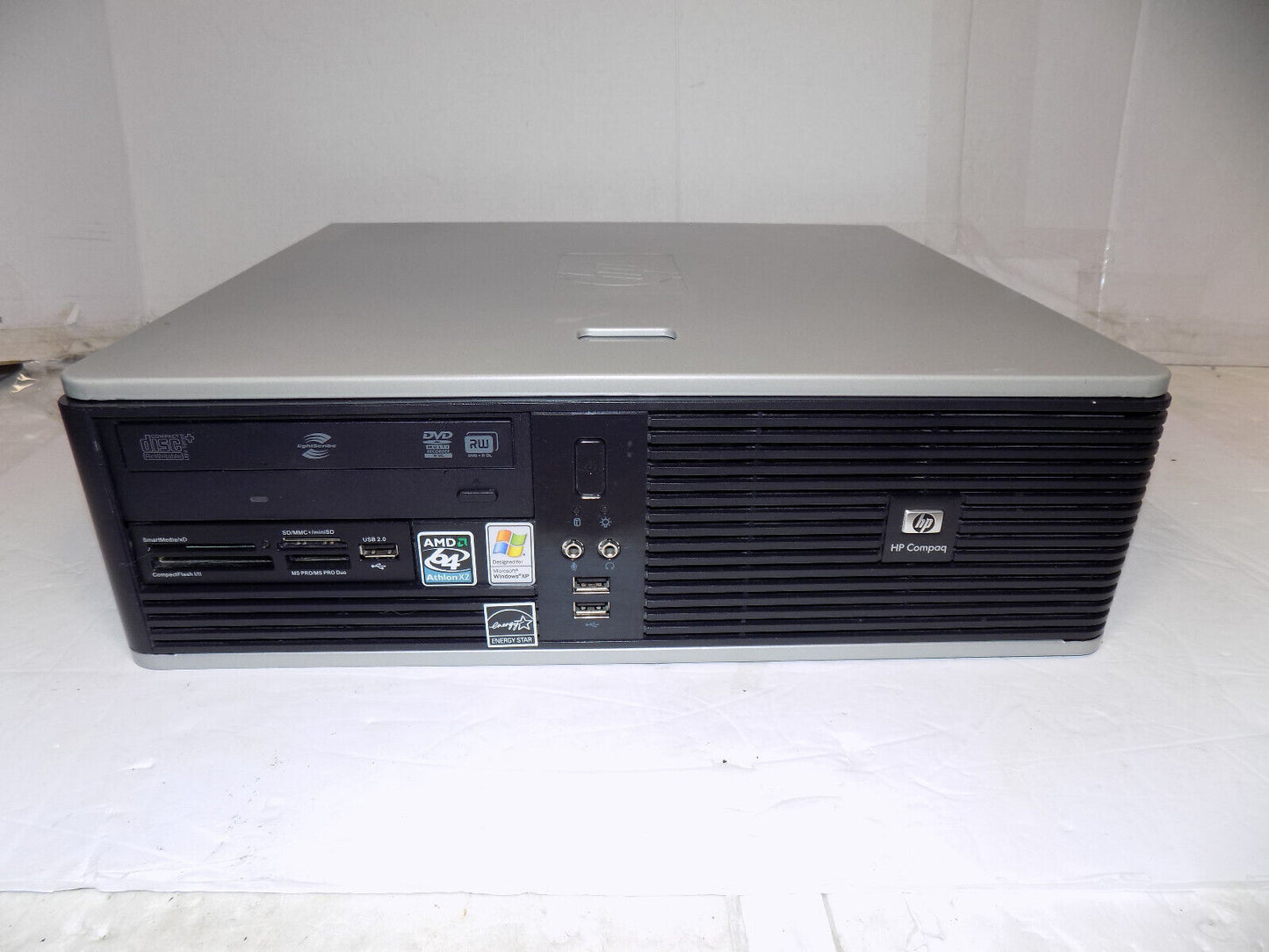 HP Compaq DC5750 Desktop Fresh Install Windows XP AMD Athlon X2