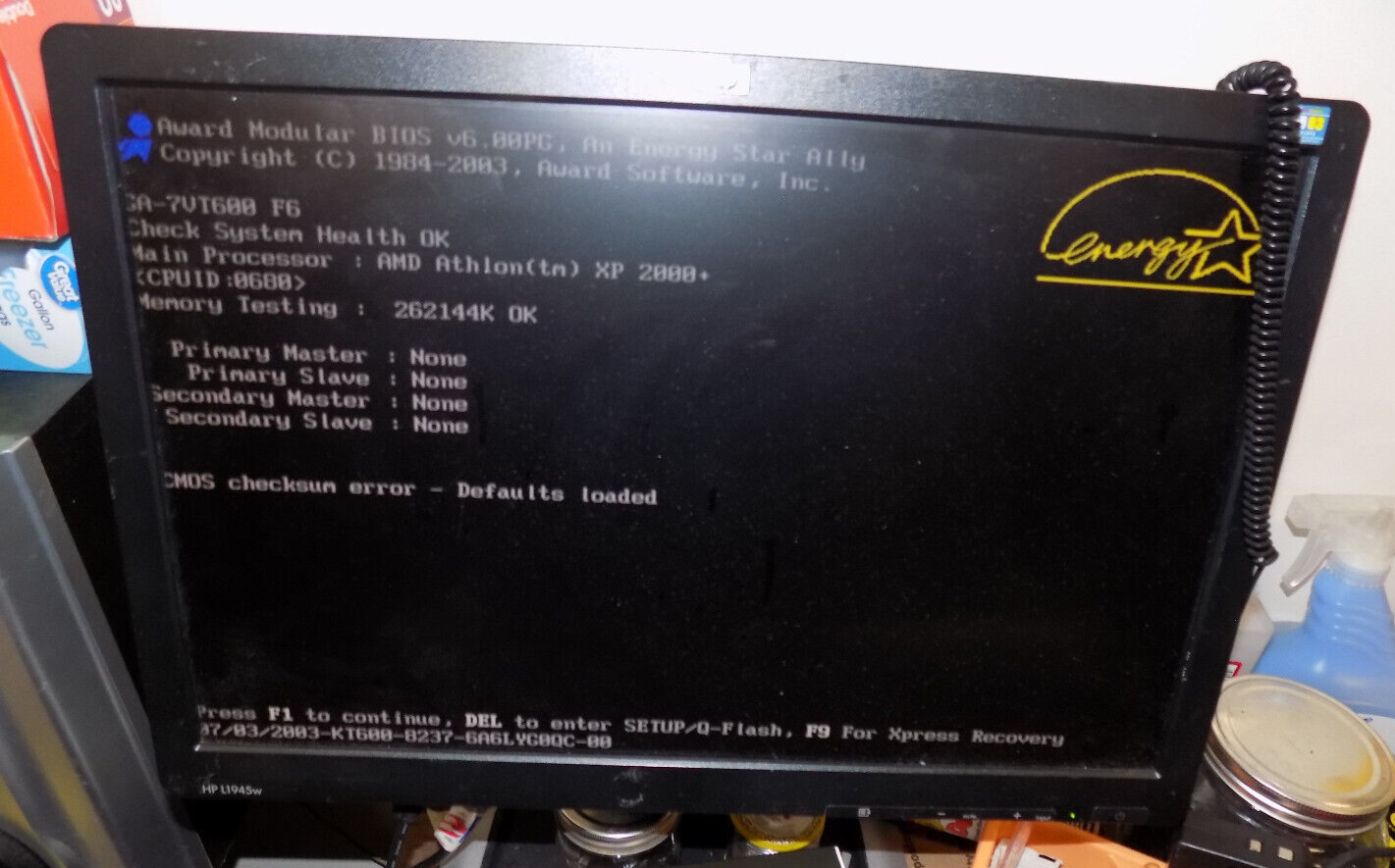 Custom Desktop PC AMD Athlon ATI video Card 2GB RAM No Hard Drive