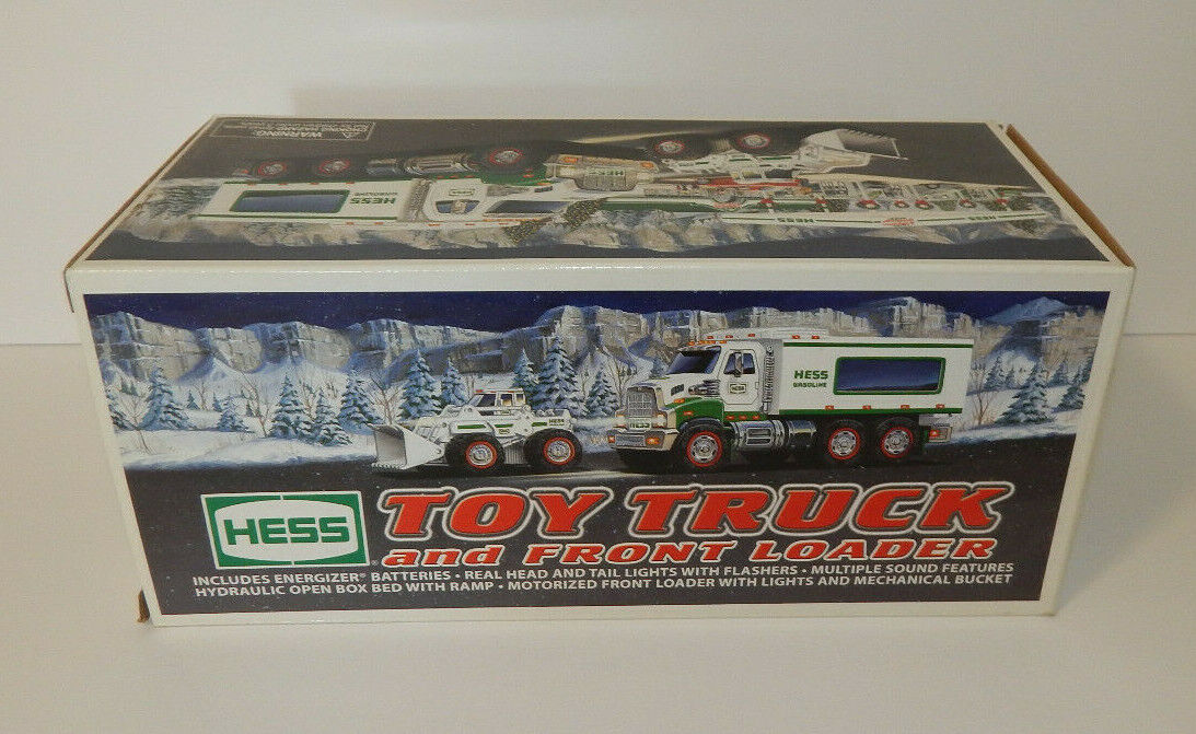 2008 HESS TOY TRUCK AND FRONT LOADER NEW IN BOX