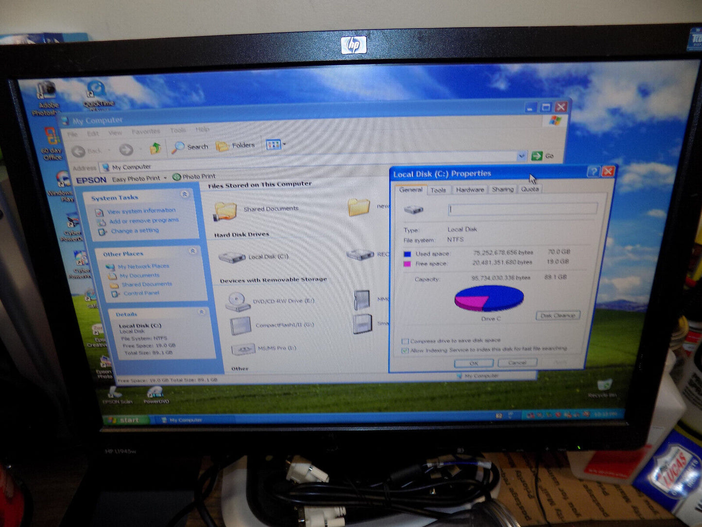 eMachines T3104 AMD Sempron 3100+ 960MB RAM 100GB HDD Windows XP