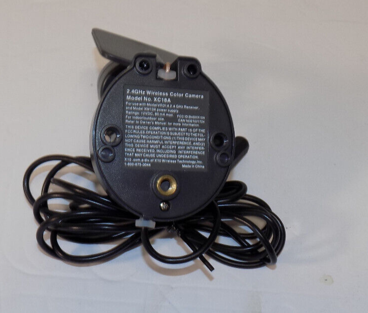 X-10 2.4GHz Wireless Color Camera Surveillance Video Sender XC18A