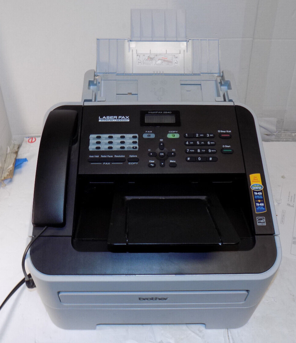 Brother intelliFAX 2840 All-in-One Printer Fax Machine, ONLY 2794 Pages - TESTED