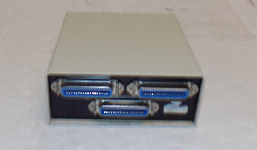Data Switch 2-Port Transfer Parallel Port A/B Switch 25-Pin Serial
