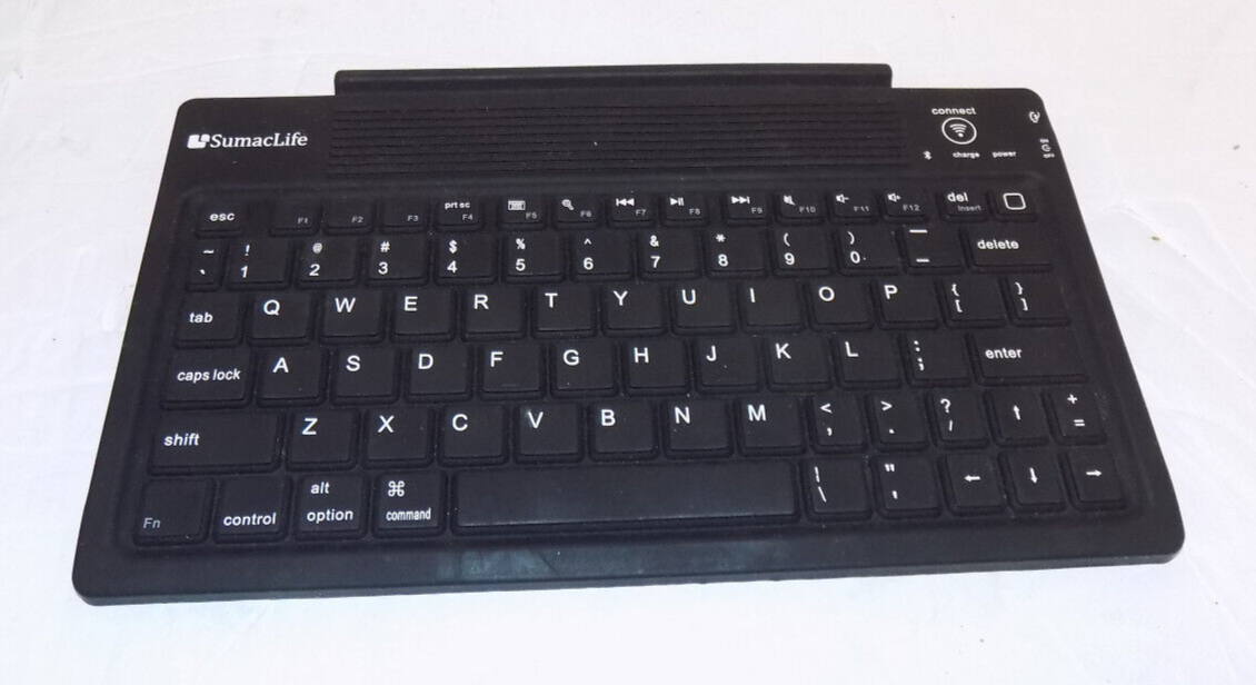 SumacLife Wireless Bluetooth Keyboard Black For IPad