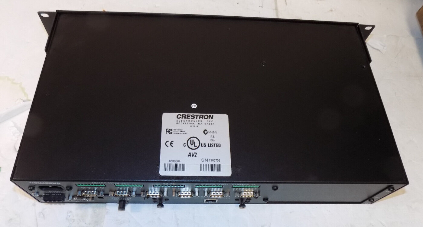 Crestron Audio Video Control Processor AV2 C2ENET-1 Ethernet Interface
