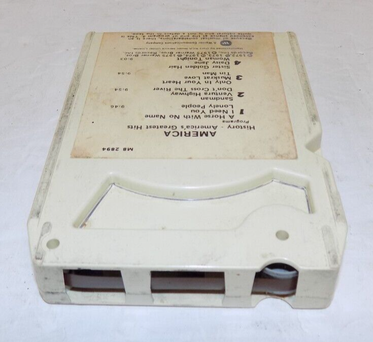 America History America's Greatest Hits 8 Track S123757 Warner Bros