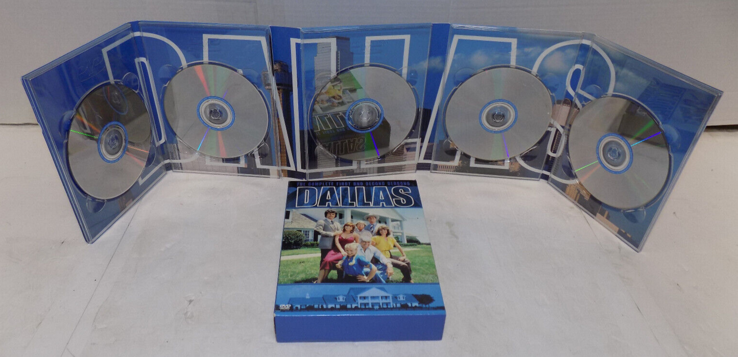 Dallas The Complete First and Second Seasons 1 & 2 DVD 5-Disc Box Set 2004