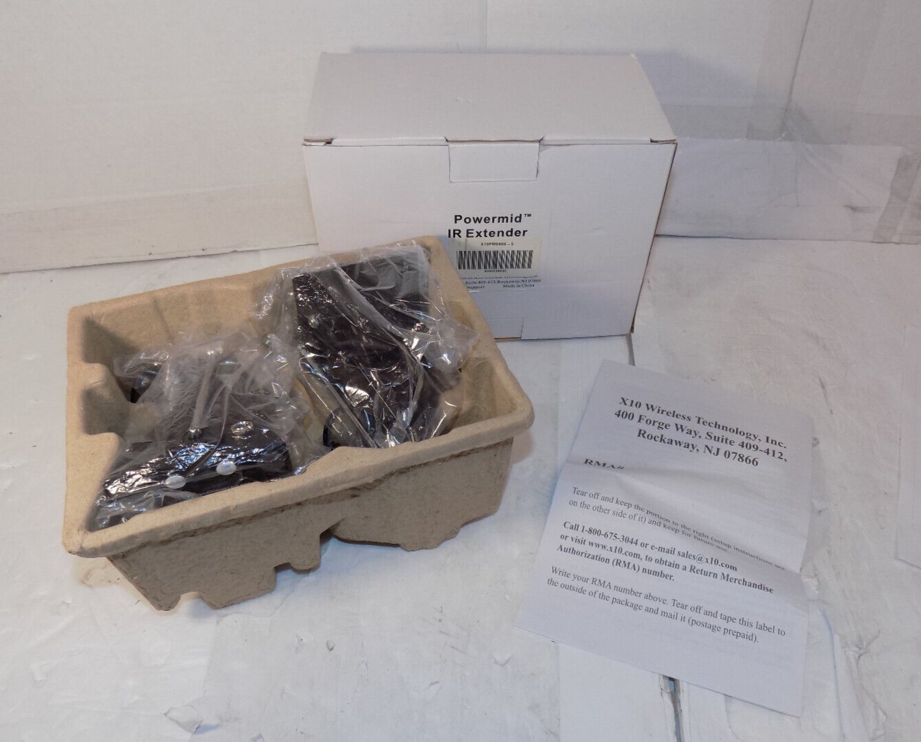 X10 Powermid Transmitter ST539 Receiver RE549 Infrared Remote Control Extender