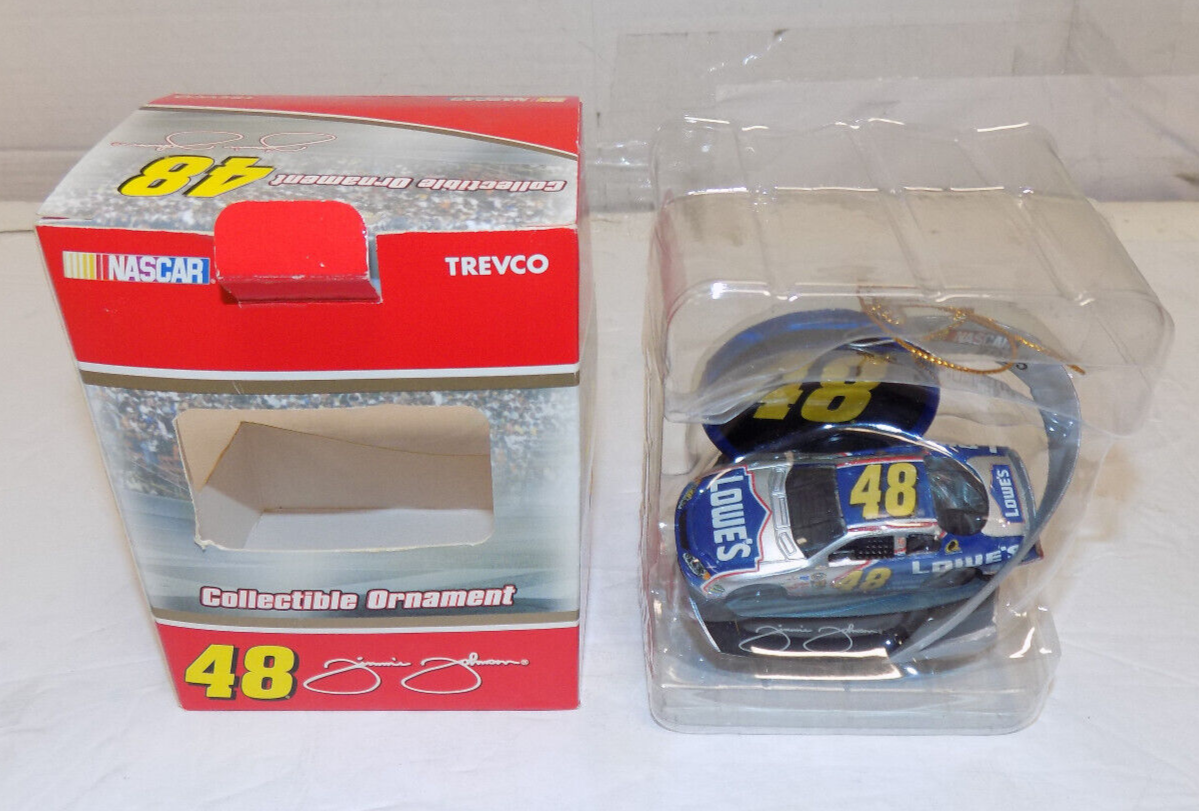 Nascar Jimmie Johnson Lowe's Car #48 Diecast Collectible Christmas Ornament 2005