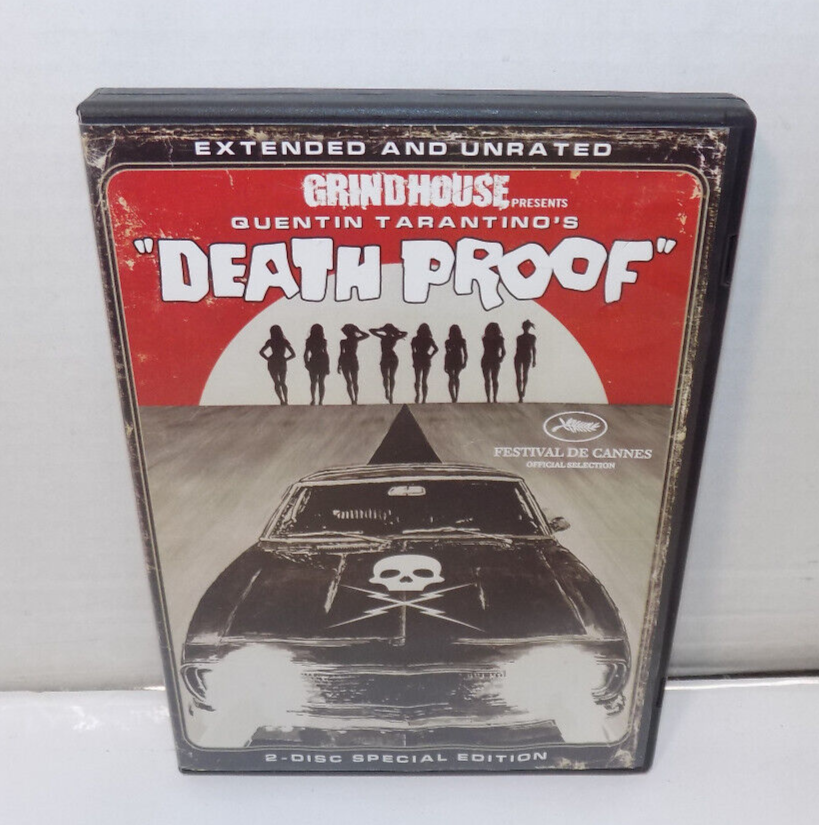 Quentin Tarantino's Death Proof DVD Extended And Unrated 2 Disc Set