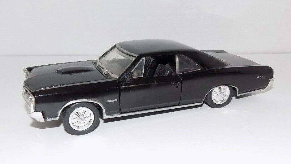 1966 Pontiac GTO Black Diecast No Box 6.5"