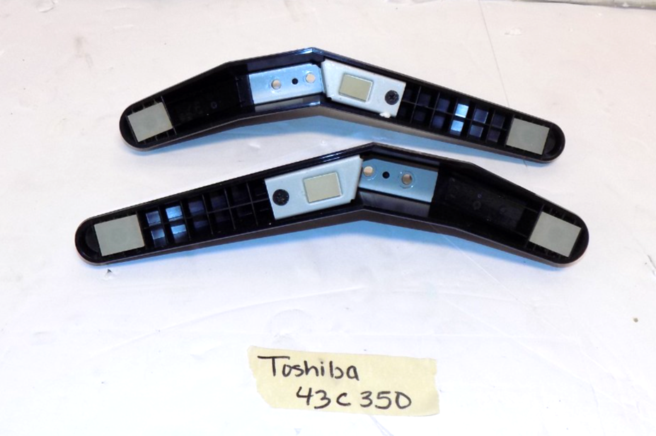 Toshiba 43C350LU 43" TV Stand Legs No Screws