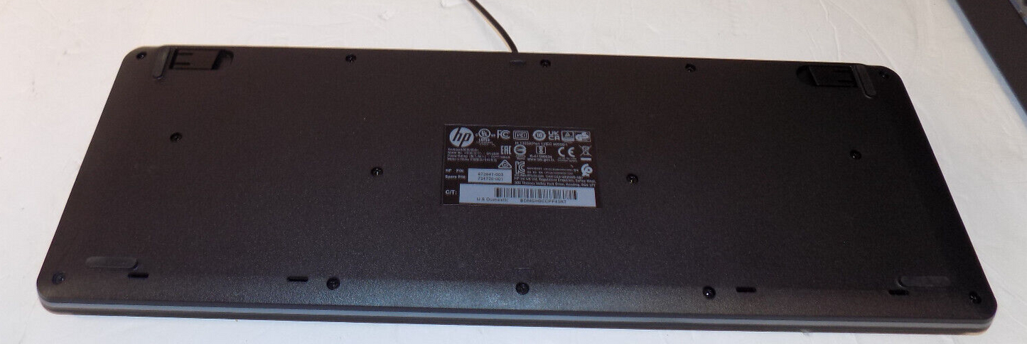 HP SK-2025 USB Wired Keyboard Black