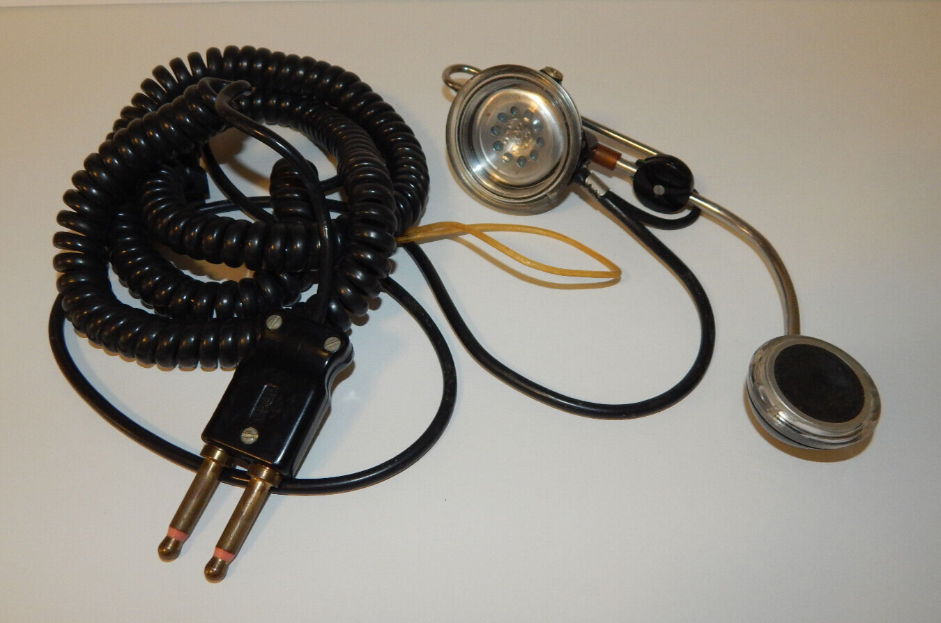 Antique Bell System Western Electric Telephone Switchboard Operator Headset