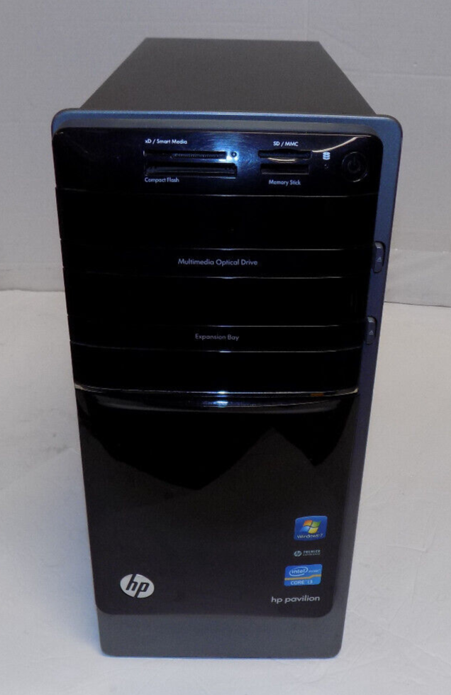 HP Pavillion Desktop Computer 3.40GHz Intel Core i3 256 SSD 4 GB RAM Windows 10