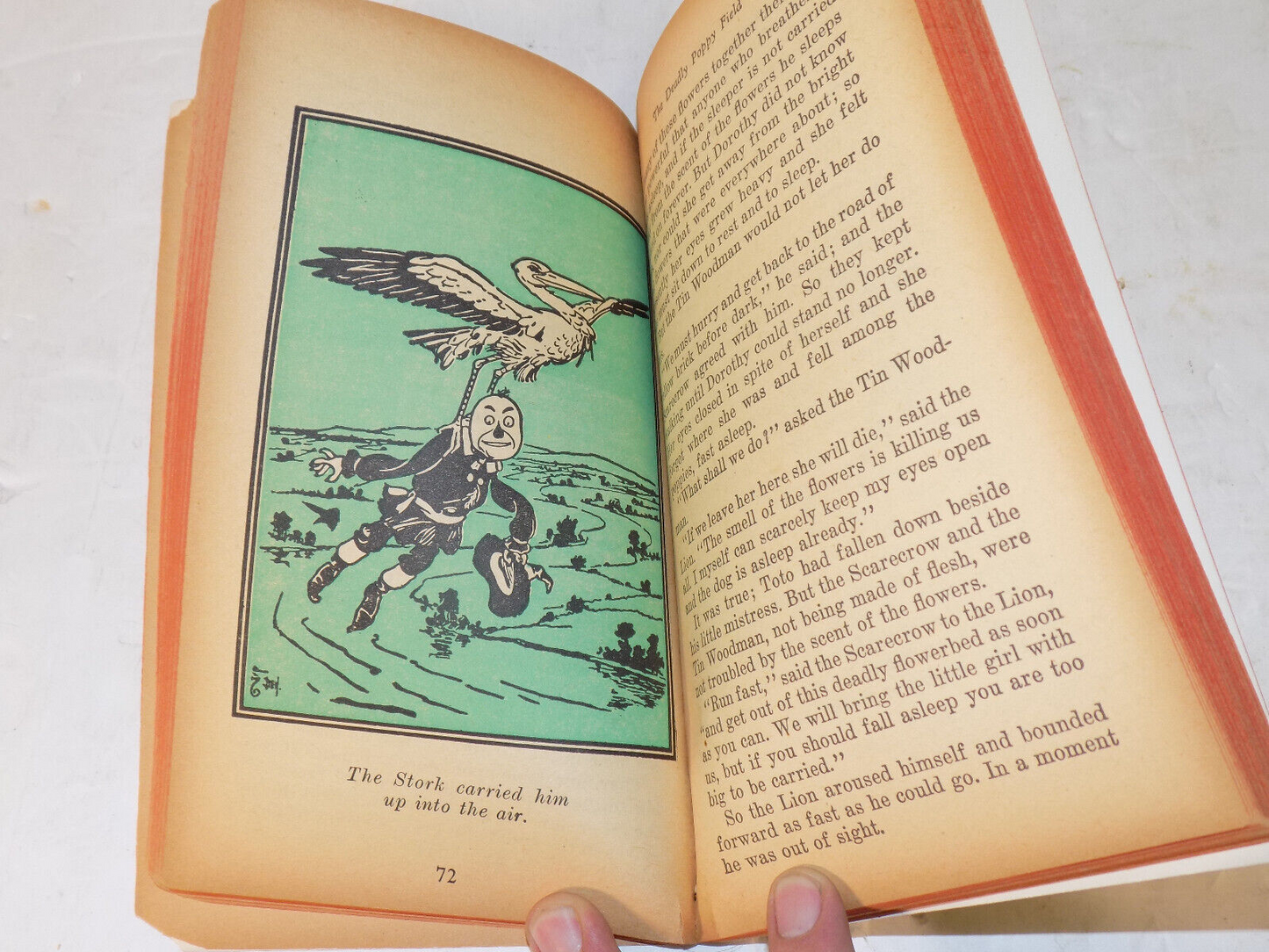 Vintage The Wizard Of Oz Paperback L Frank Baum 1960 First Crest Publishing