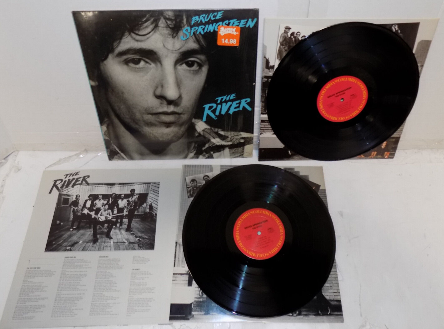 Bruce Springsteen The River 2 LP 1980 Columbia PC2 36854 Excellent