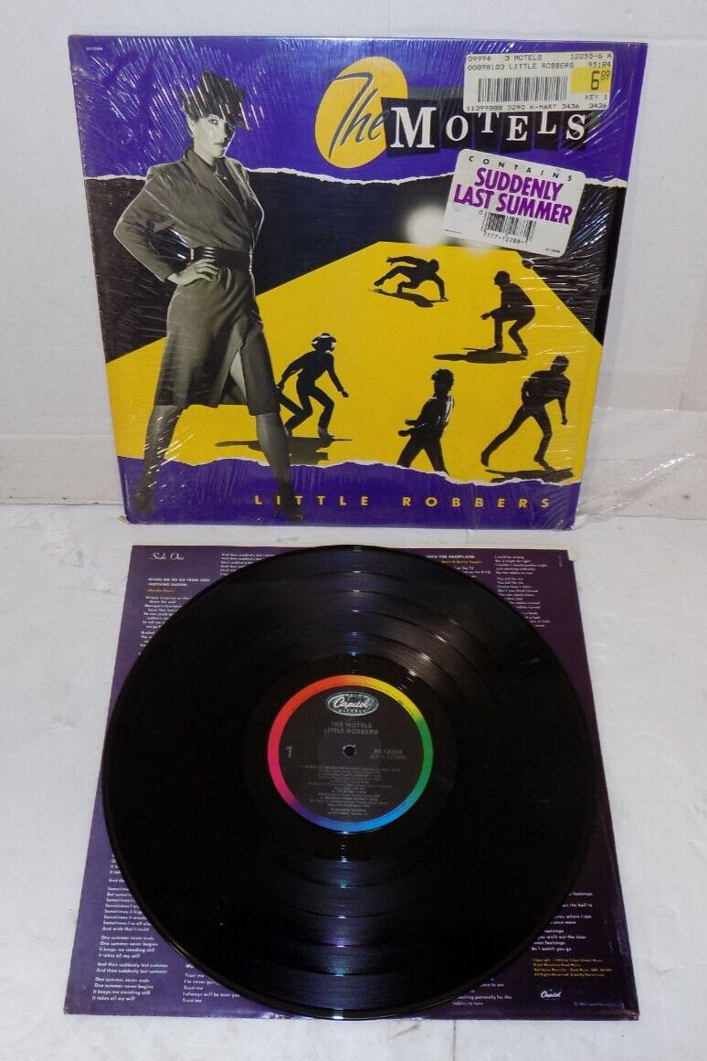 THE Motels Little Robbers LP Vinyl Record 1983 Capital ST-12288 VG+