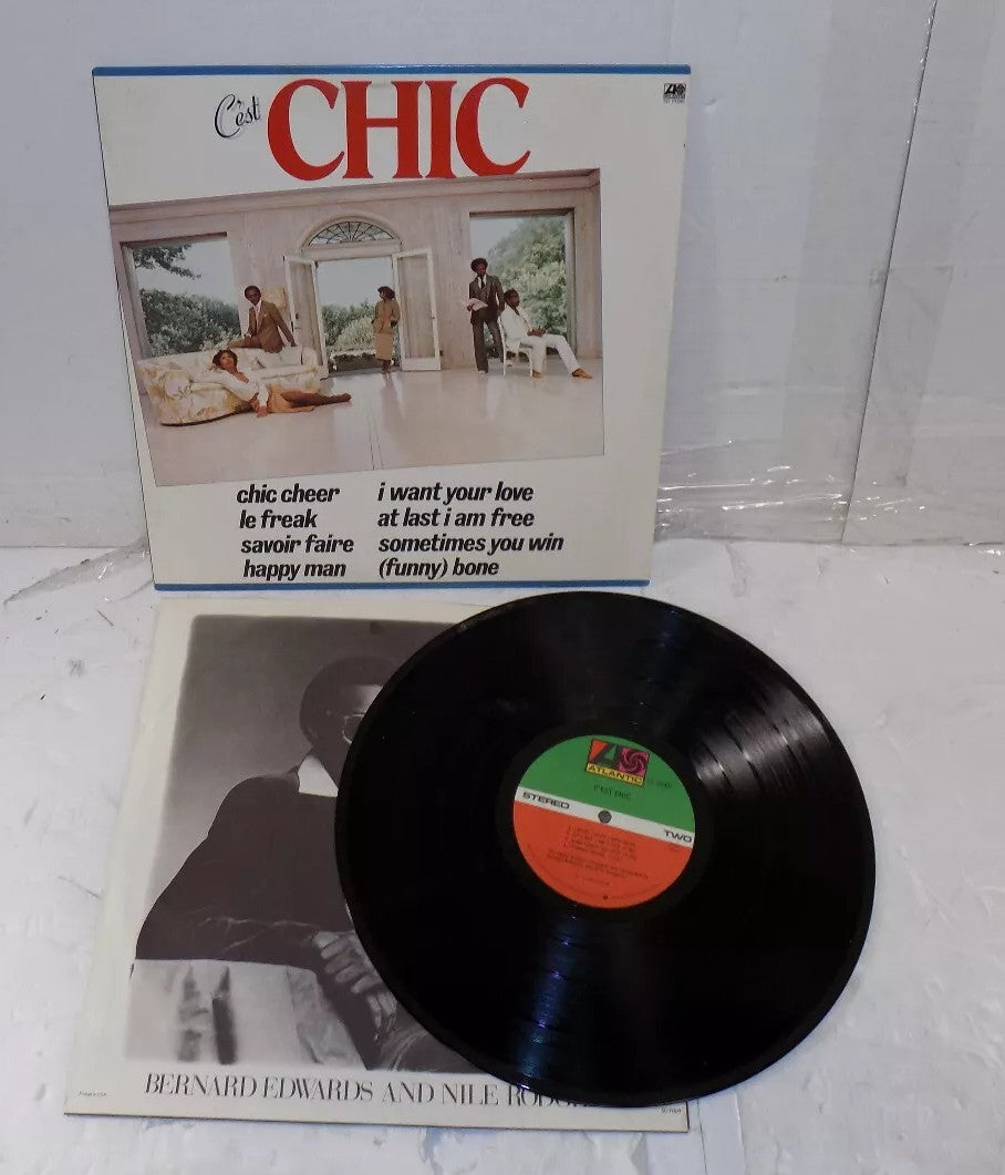 Chic - Cest Chic LP Vinyl Record VR- SD 19209 VG+/VG+