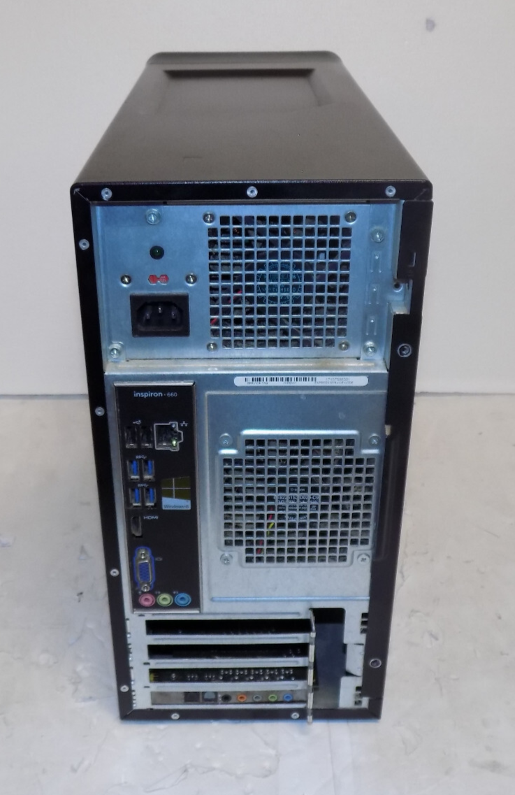 Dell Inspiron 660s Desktop PC Core i3 3330 8gb No Hard Drive
