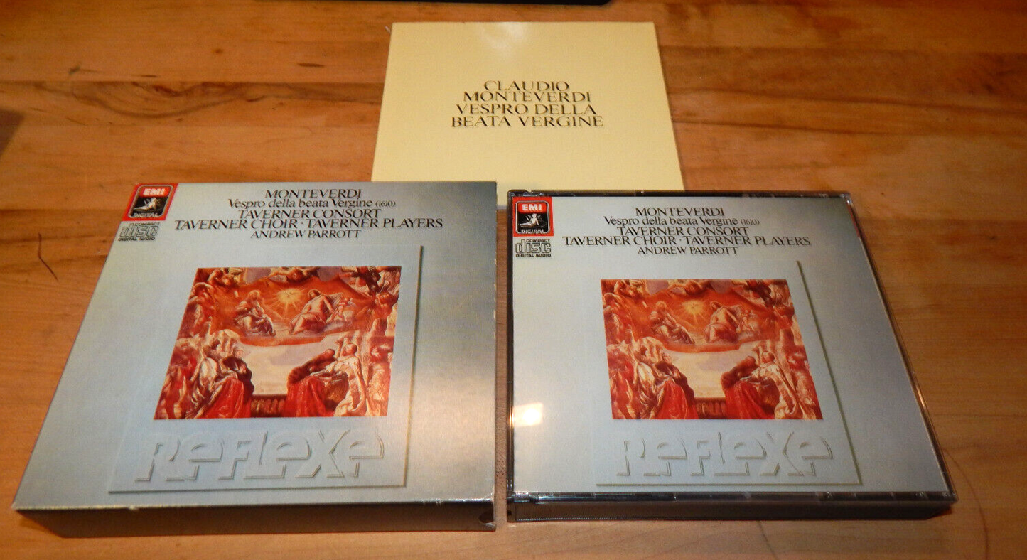MONTEVERDI: VESPRO DELLA BEATA VERGINE 1610/VENETIAN VESPERS 2 CD SET