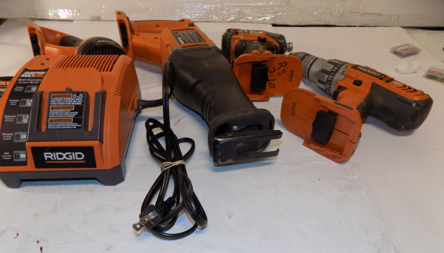 RIDGID 18V Power Tool Set