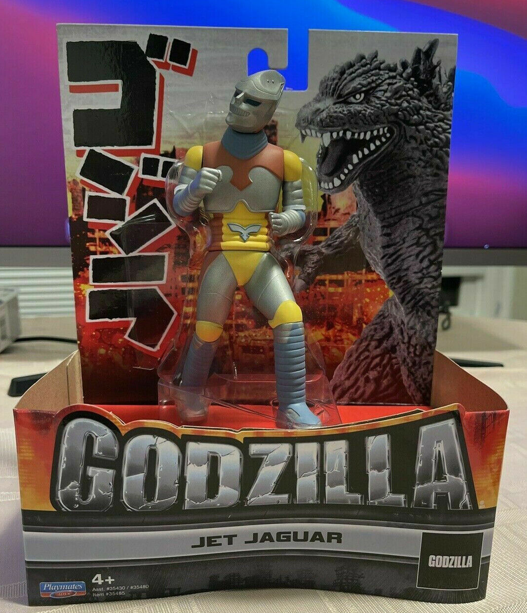Godzilla Playmates 6.5" Jet Jaguar Figure 2021 Brand New