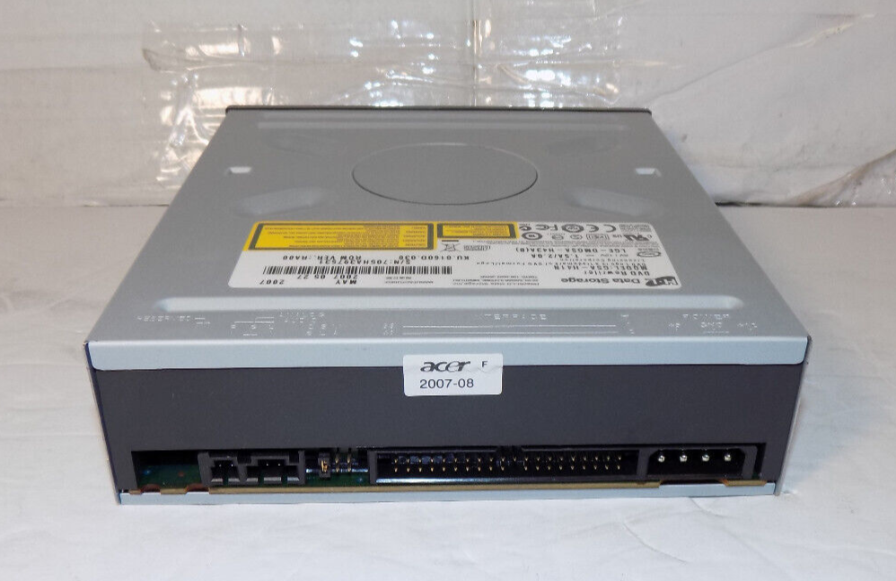 Hitachi-LG Computer Data Storage DVD Rewriter Model GSA-H41N 5V/12V