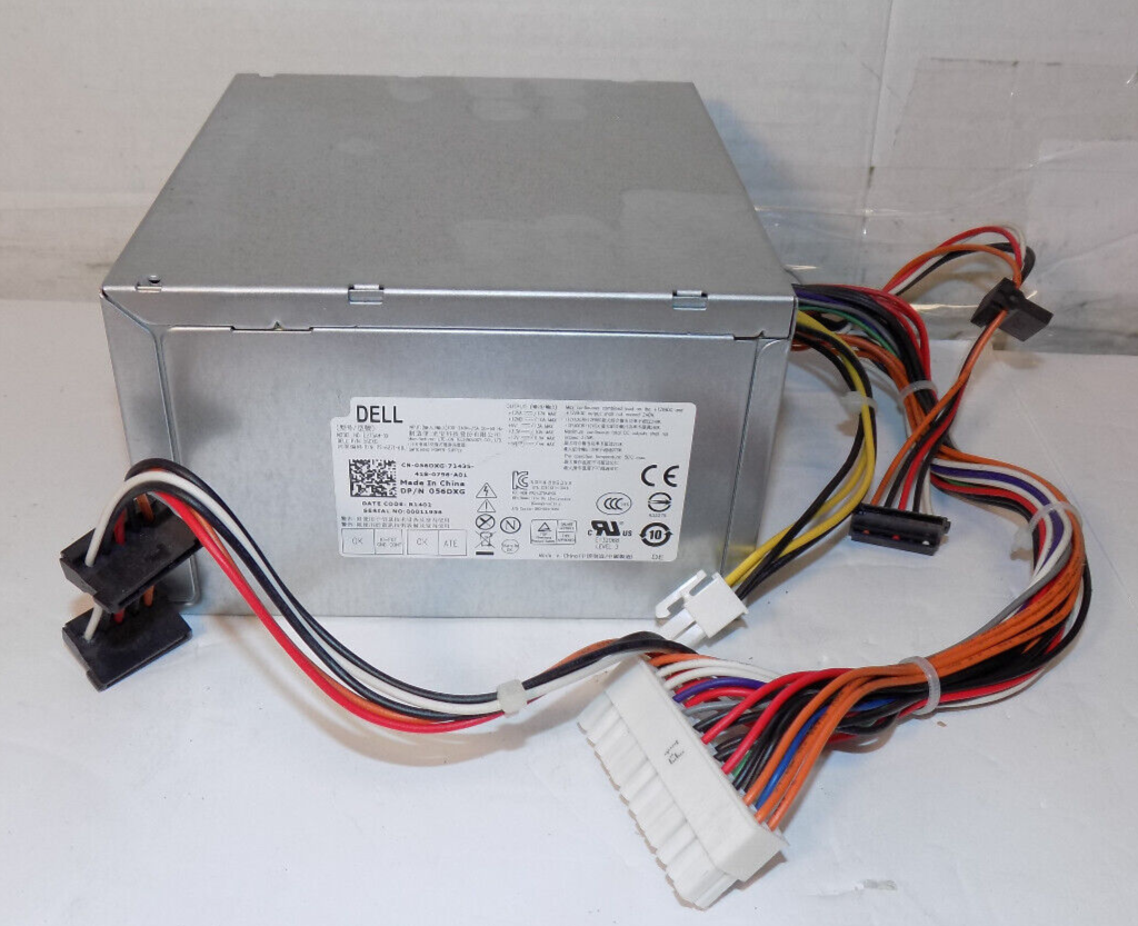 Dell Desktop Power Supply Model L275AM-00 275W DP/N 056DXG