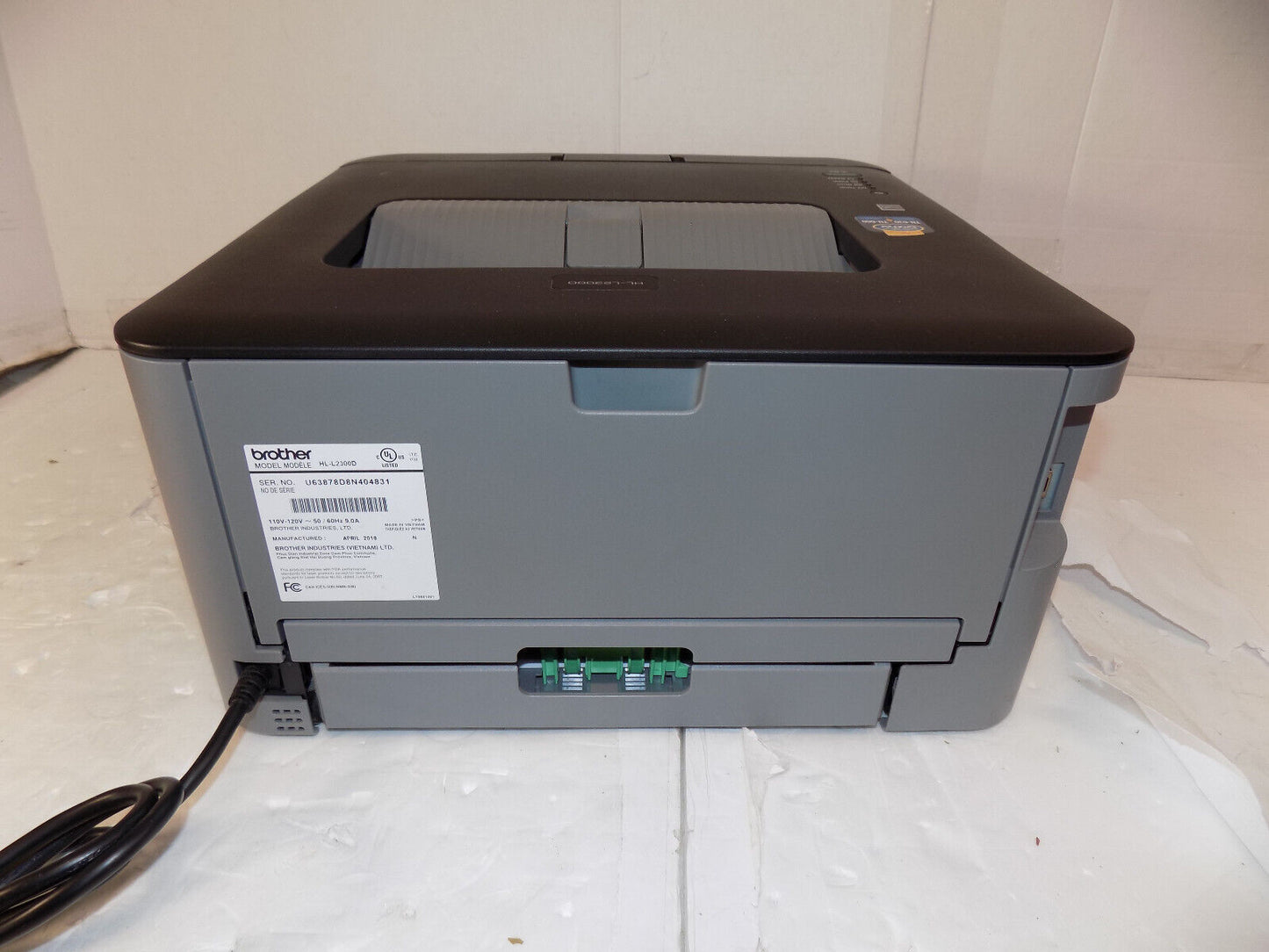 Brother Laser Printer HL-L2300D Monochrome Laser Printer
