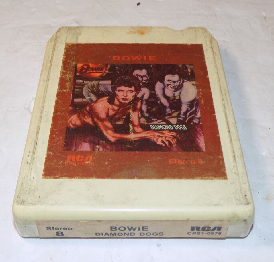 David Bowie Diamond Dogs 8 Track Tape RCA 1974 CPS1-0576