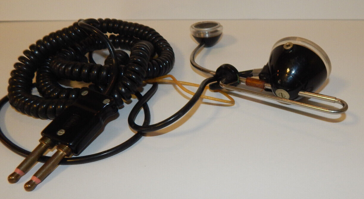 Antique Bell System Western Electric Telephone Switchboard Operator Headset