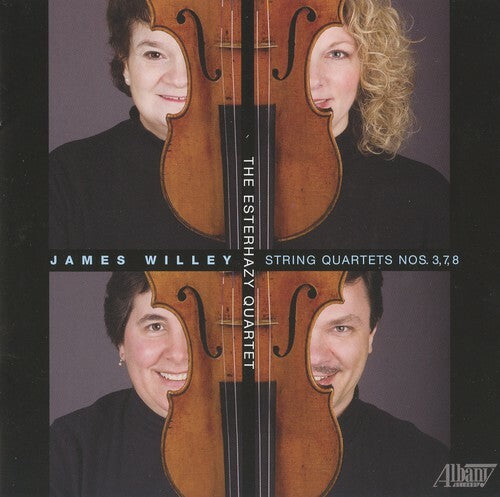 James Willey String Quartets Nos. 3, 7 & 8 CD Esterhazy Quartet 2011 Albany