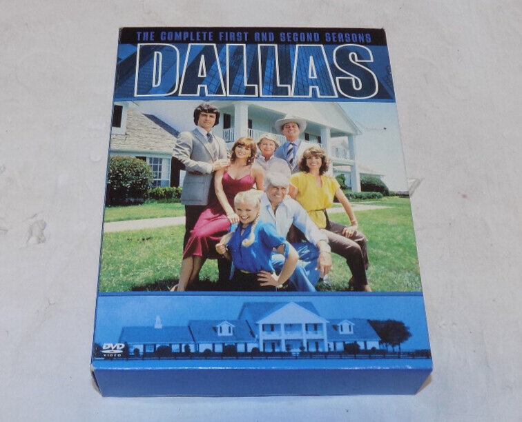 Dallas The Complete First and Second Seasons 1 & 2 DVD 5-Disc Box Set 2004