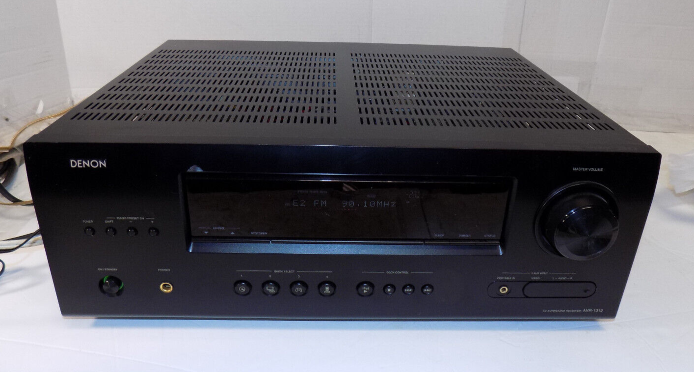 Denon AVR-1312 5.1 AV Surround Sound Receiver Dolby/DTS/HDMI/3D