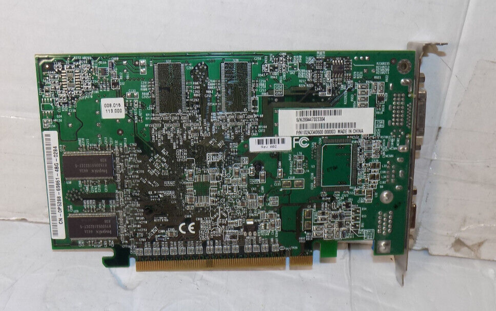 Dell 0P5288 Video Graphics Card ATI Radeon X300SE 128MB 102A3340600