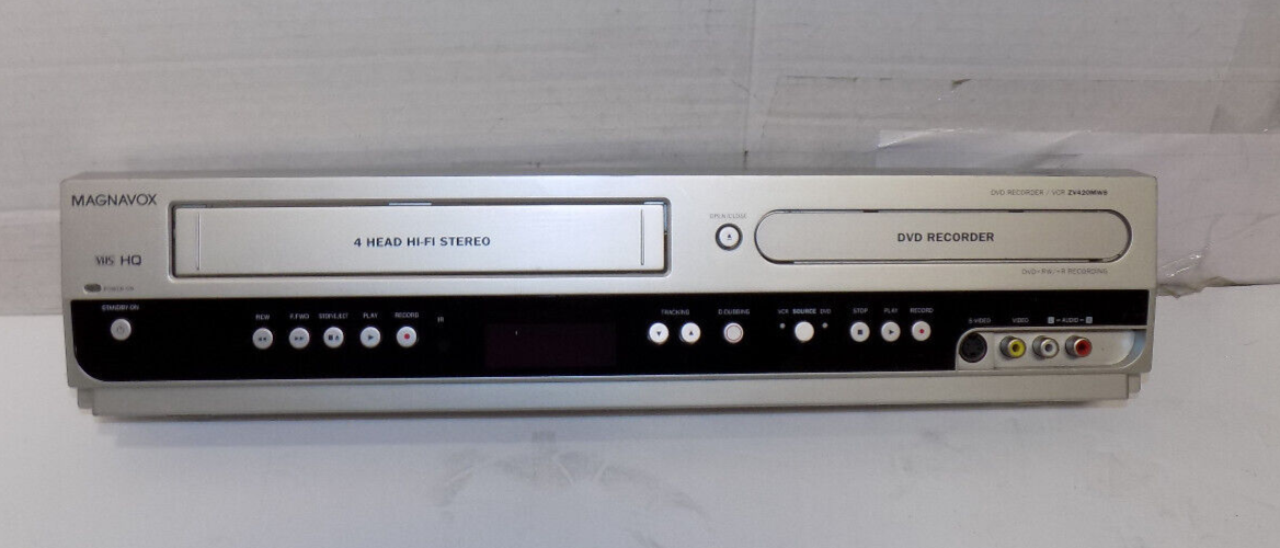 Magnavox ZV420MW8 Front Cover Panel For DVD Recorder VCR Player/Recorder