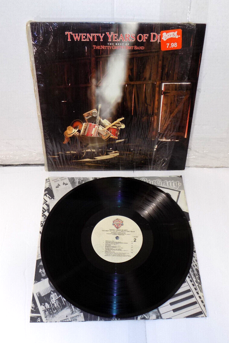 NITTY GRITTY DIRT BAND Twenty Years Of Dirt WARNER BROS LP Vinyl Record VG/VG