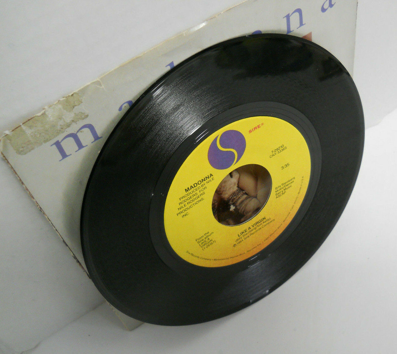 Madonna Like A Virgin 45 Record Vintage Vinyl 1984
