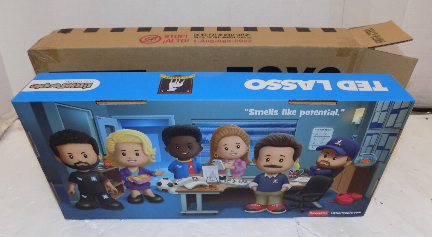 Fisher Price Little People Collector Ted Lasso 6PK HMF18-9993 NIB