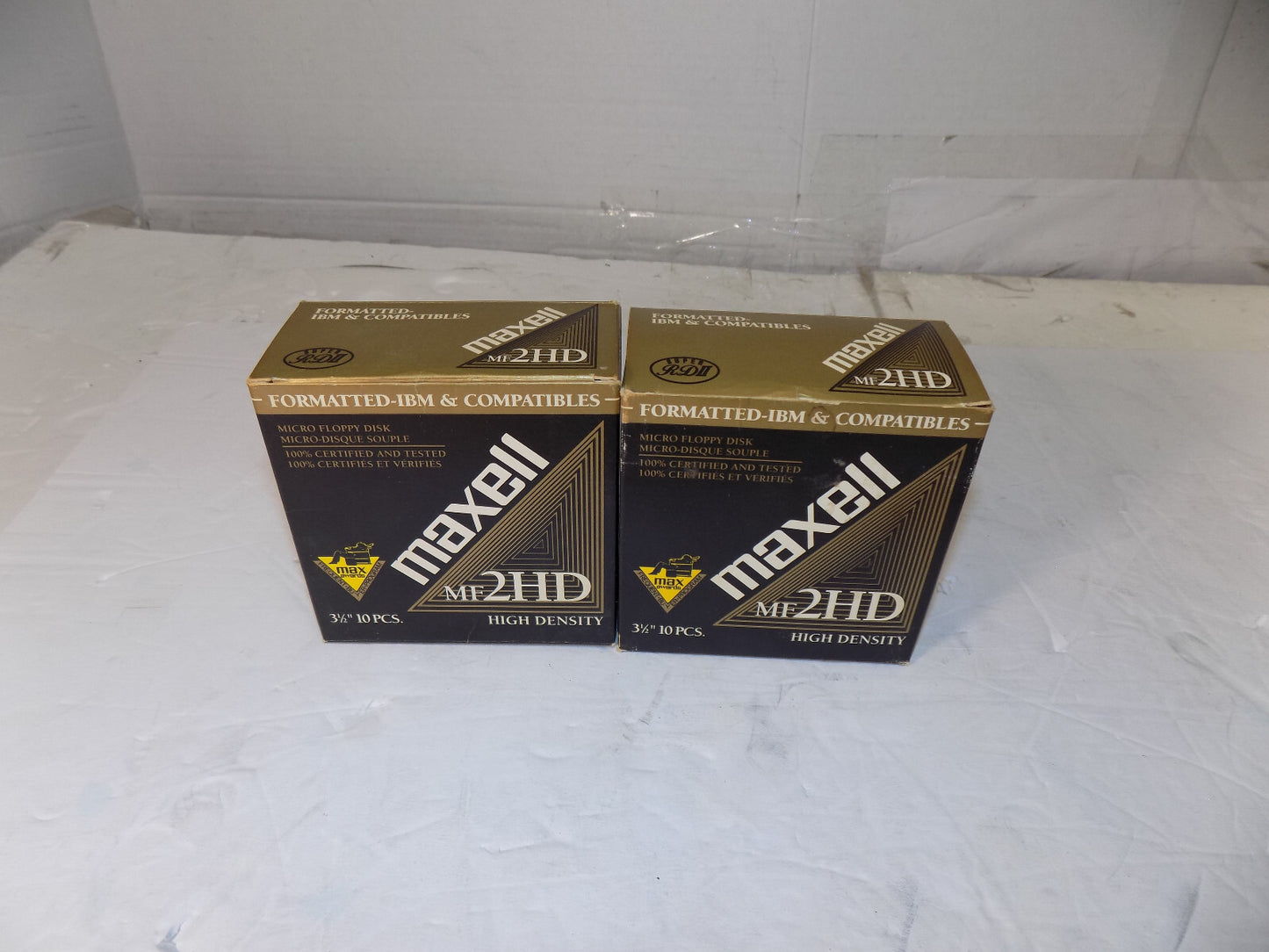 Imation 2HD IBM Formatted 3.5" Floppy Disks 1.44 MB 2 Boxes Of 10 Each