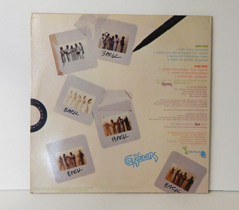 The Crusaders Images Vinyl Record LP Funk Soul Smooth Jazz 1978 VG+